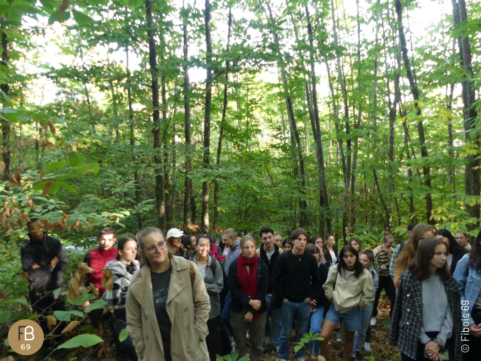 visite en forêt avec le CNPF