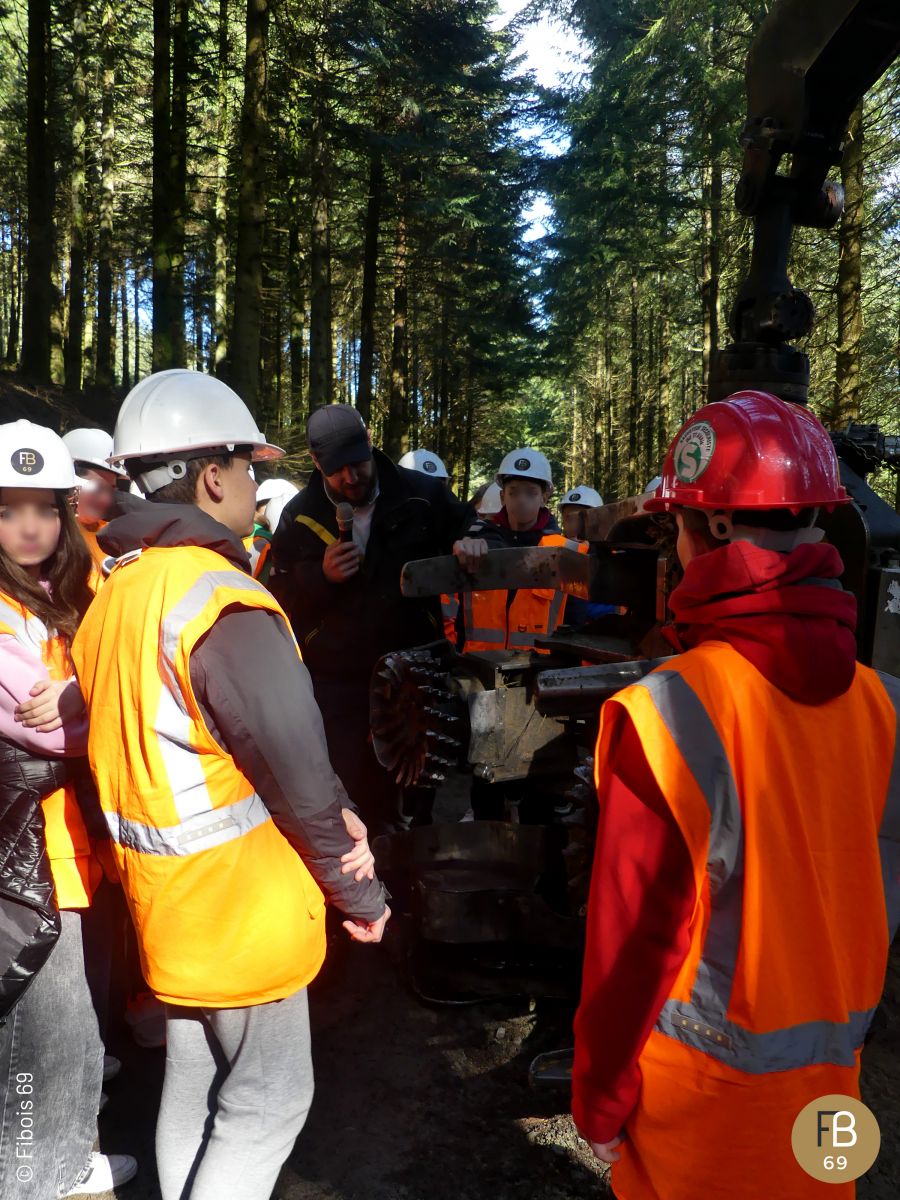 Chantier d'exploitation forestière - Forestière de Sarou