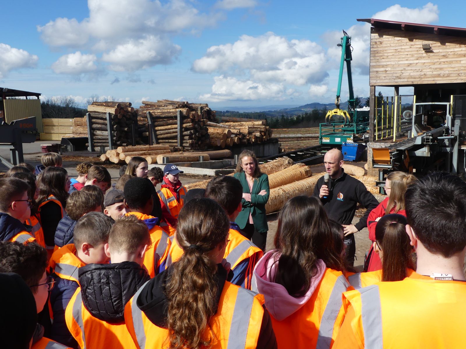 visite de scierie - Scierie Gonnachon