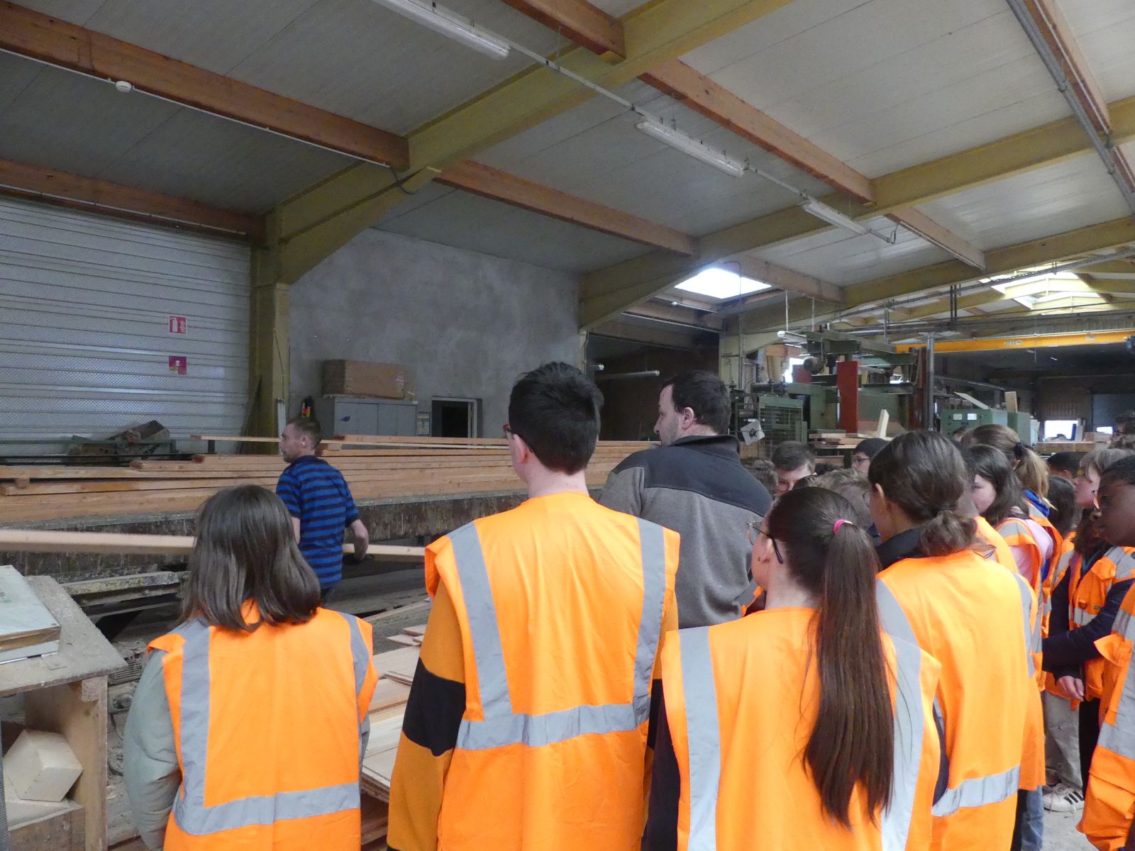 visite construction bois - Chalet Boucaud