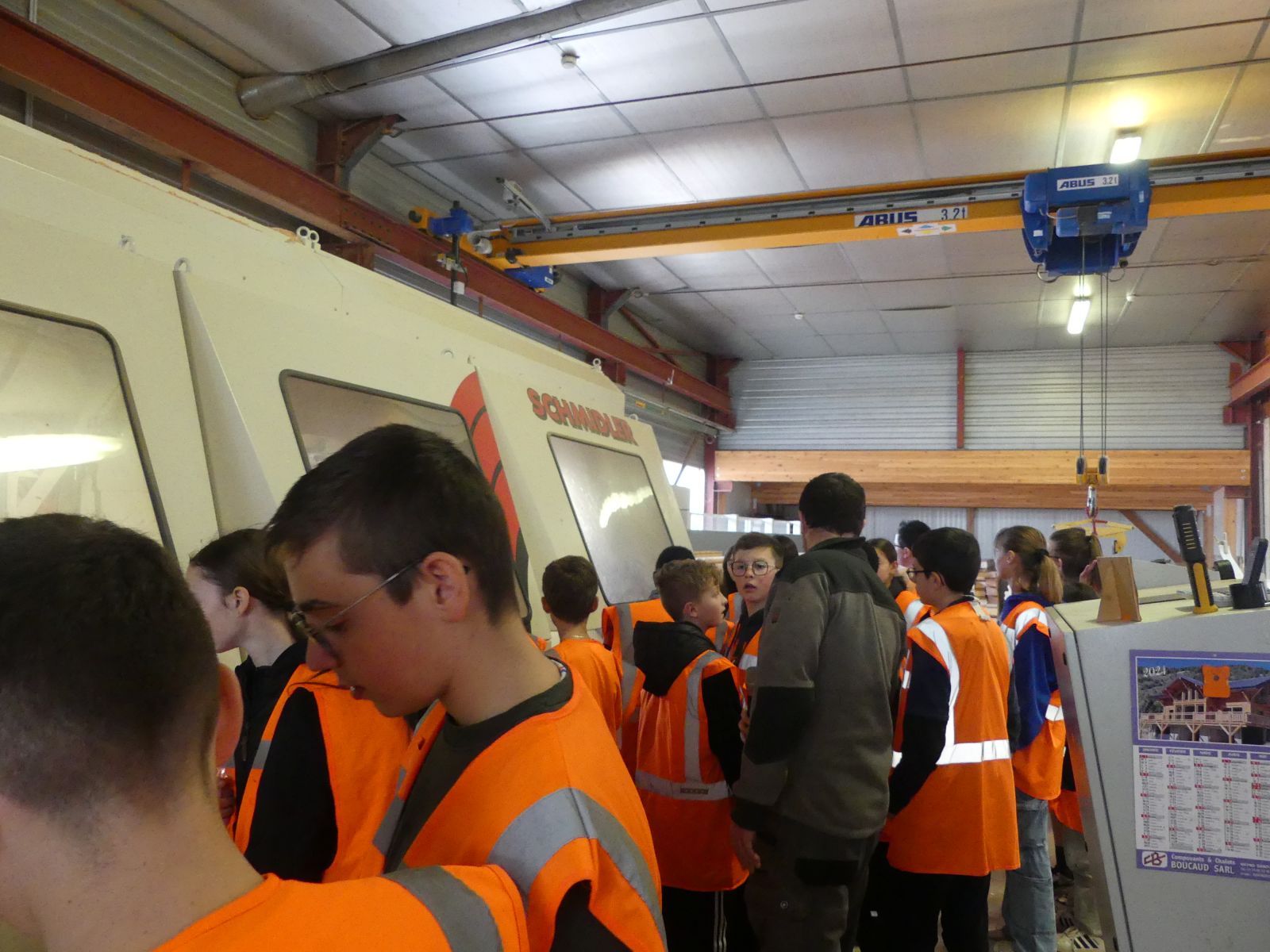 visite construction bois - Chalet Boucaud