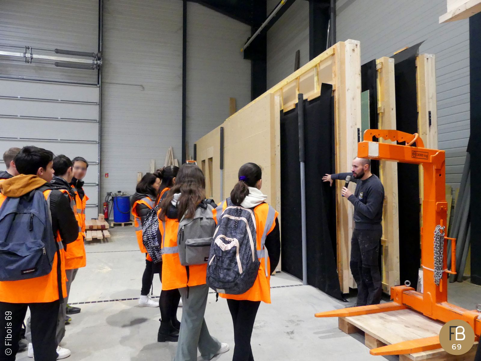 visite construction bois - MJ Ossature Bois