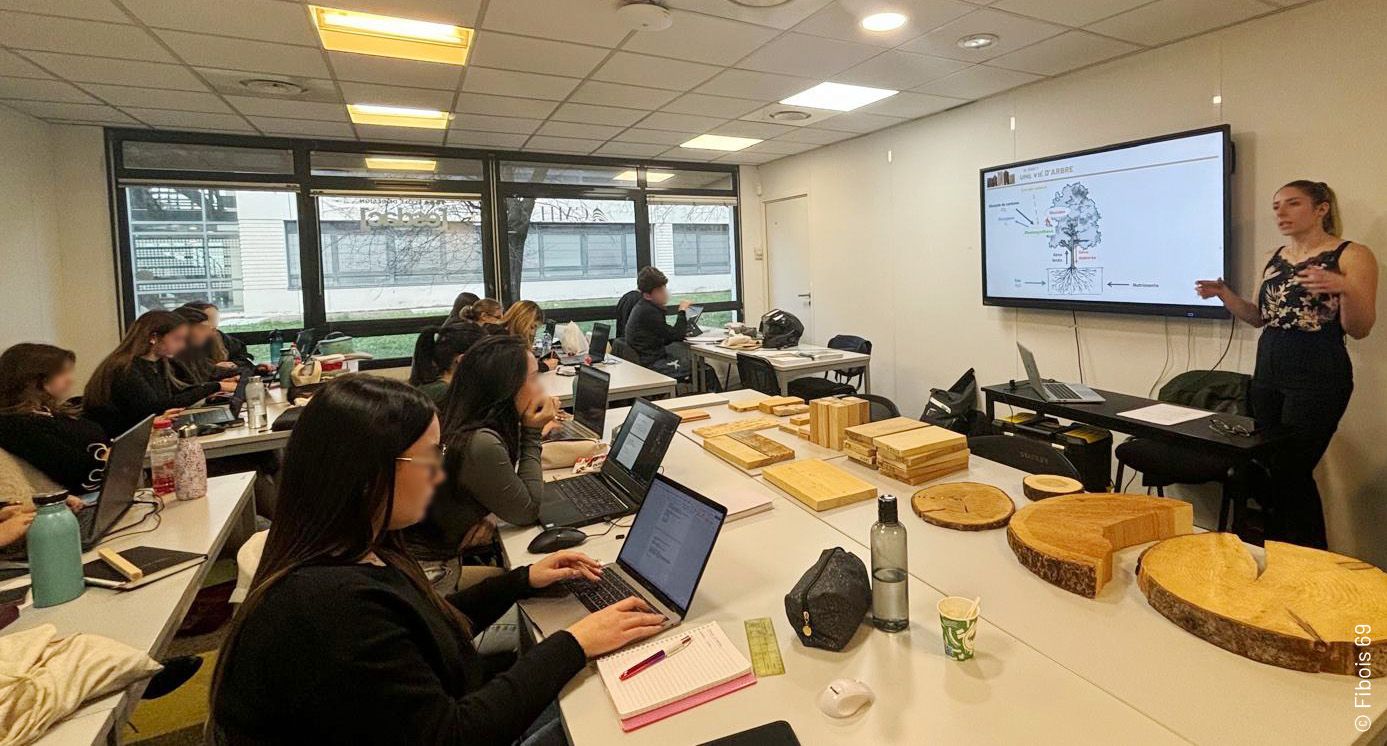 Nov 24 - Présentation matériau bois à l'ESDAC