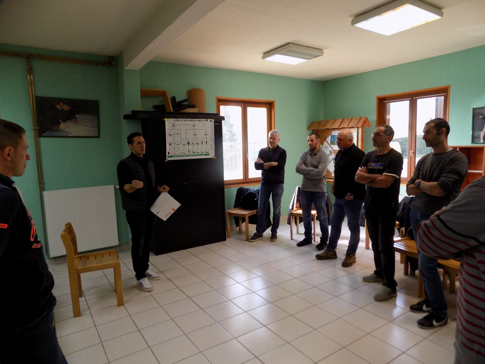 24 - 31 janvier : Fibois 69 et l’ARDEF organisaient 2 sessions de «recyclage SST» 20 participants
