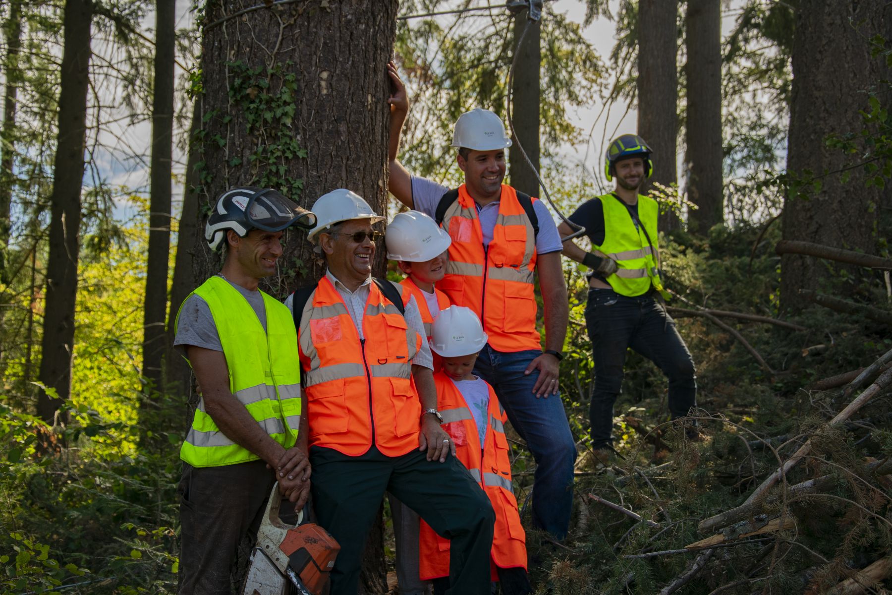 Échanges avec le bûcheron et le débardeur - Vis ma Vie de Bûcheron - 29 Juillet 2020