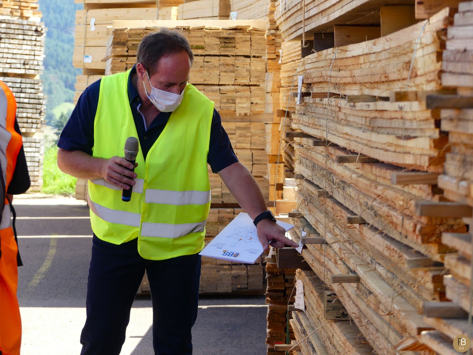 Visite d'ateliers de fabrication d'emballage