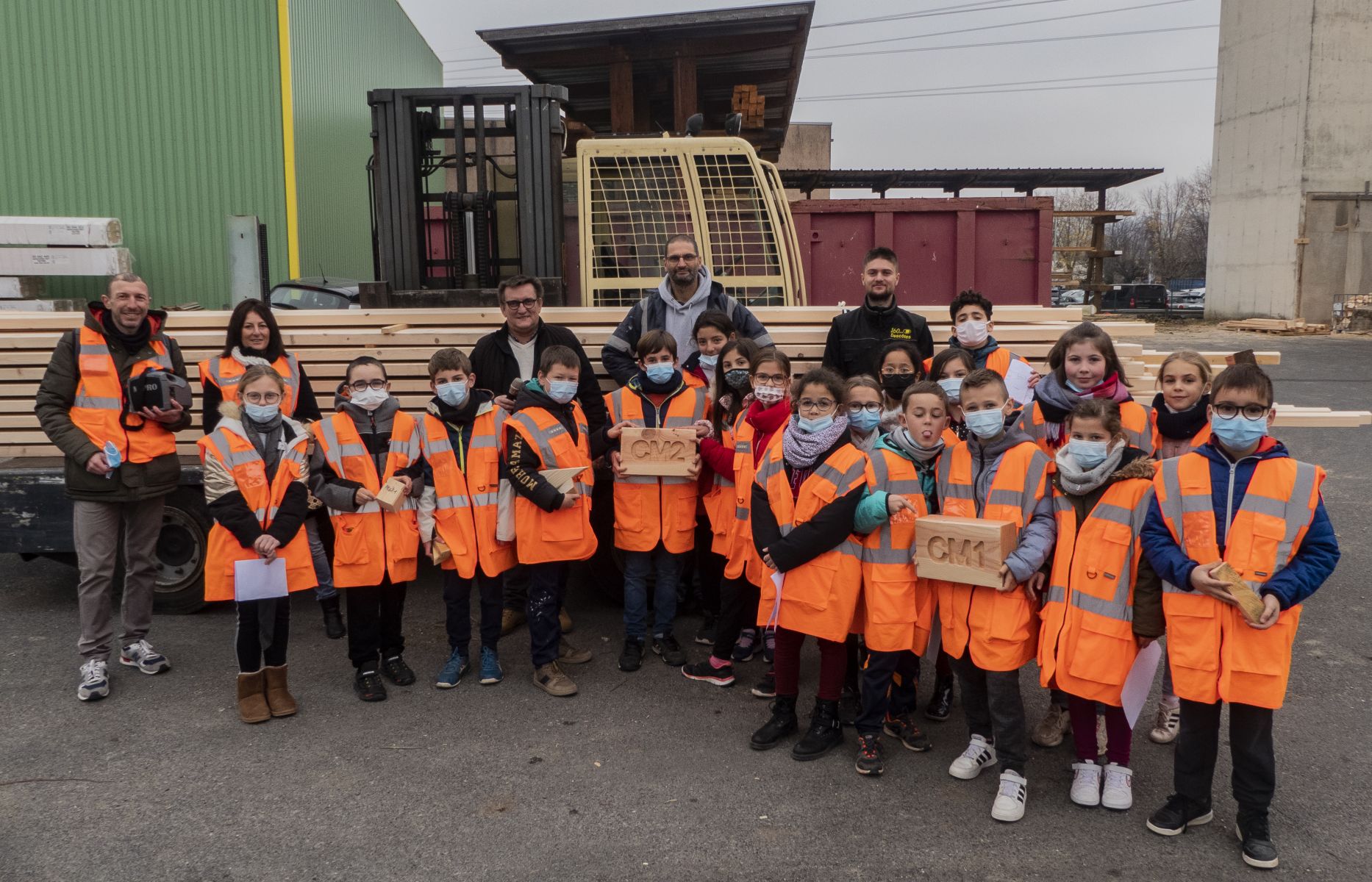 Visite entreprise Descotes Bois