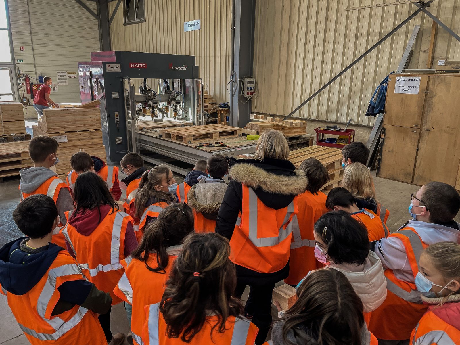 Visite entreprise EBS