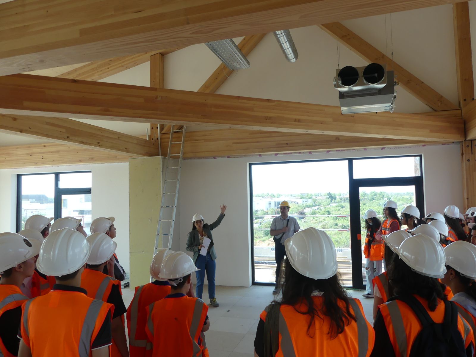 Visite d'une construction bois