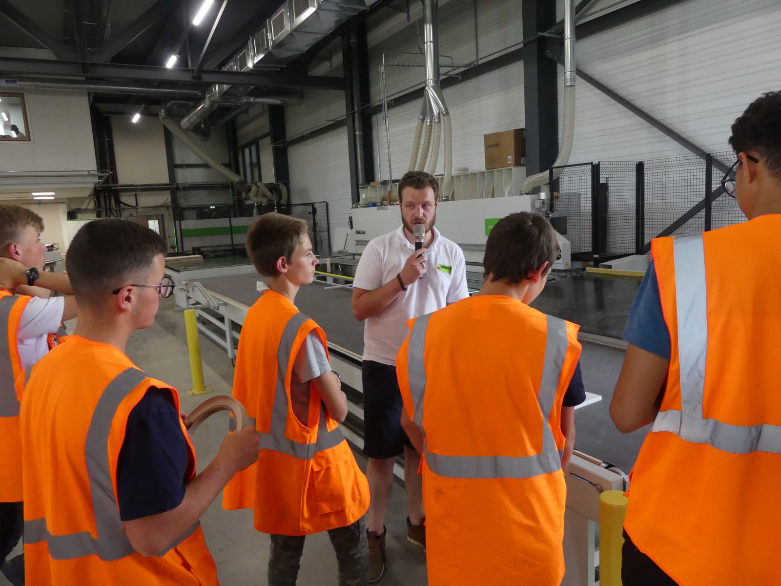 Visite d'un agenceur