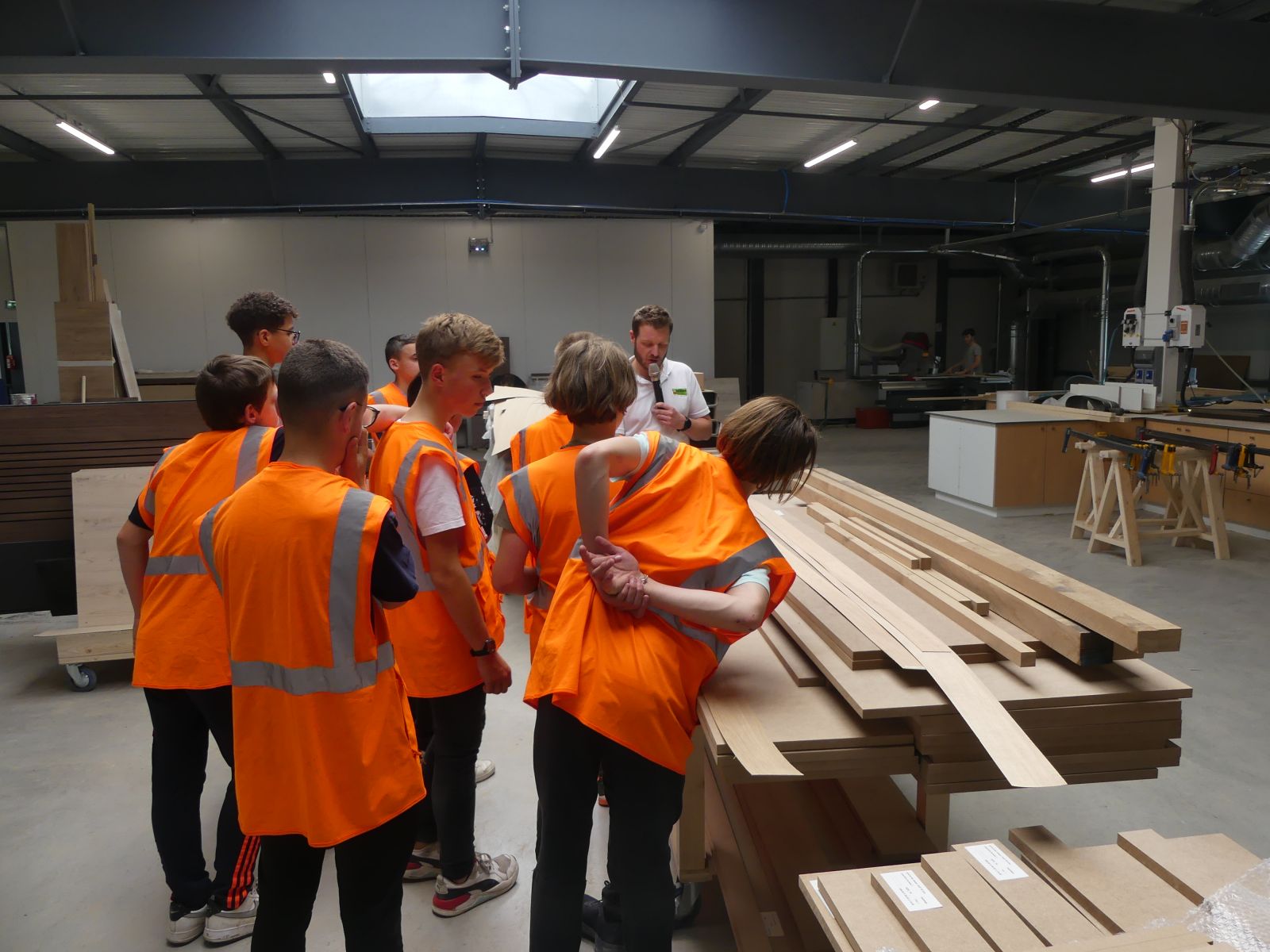 Visite d'un agenceur