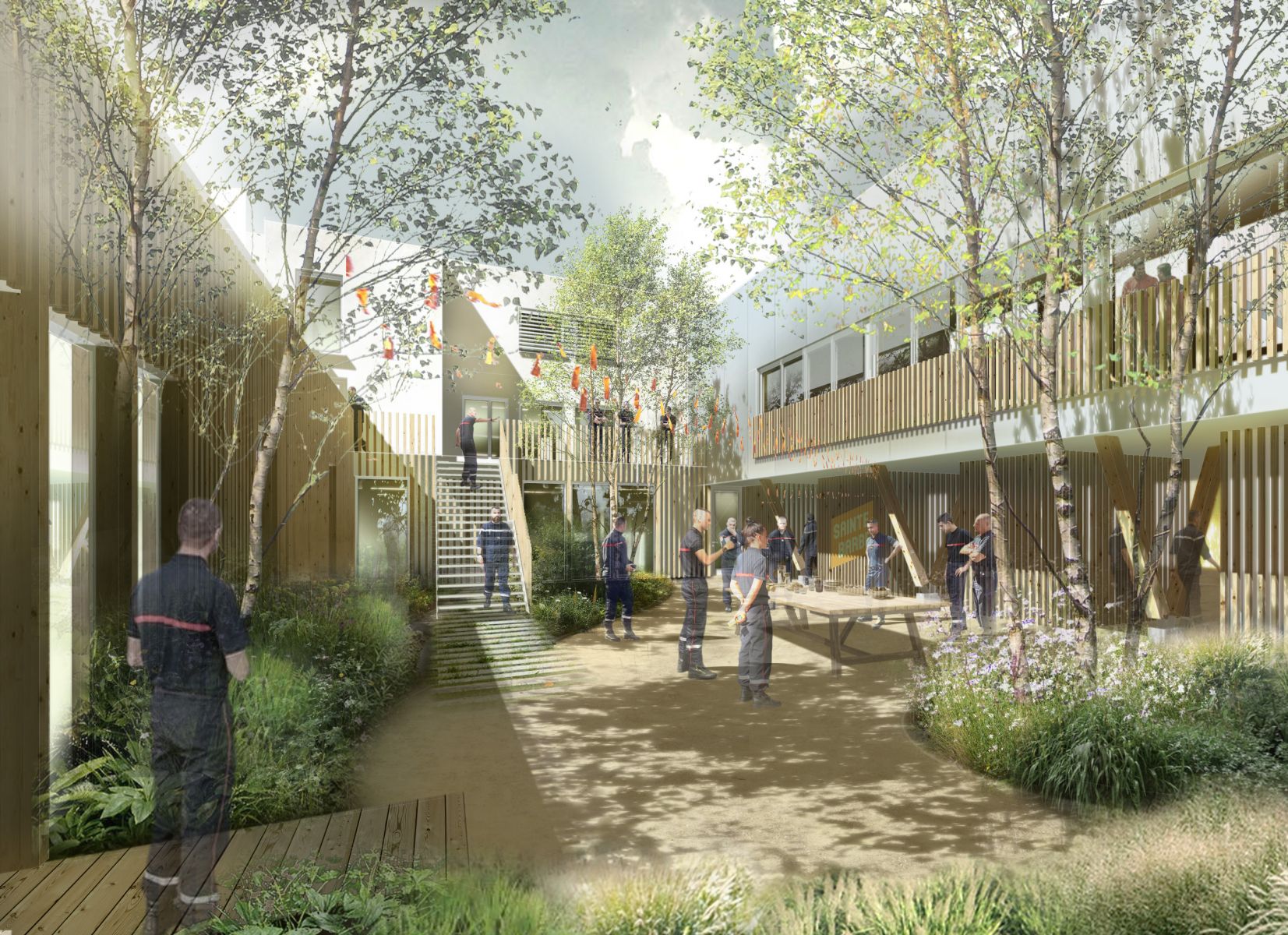 Caserne SDMIS - Villeurbanne