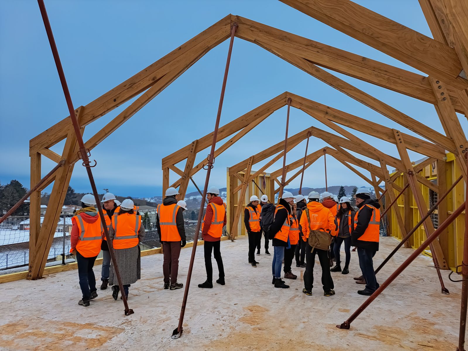Visite Pro-Bois : construire en feuillus