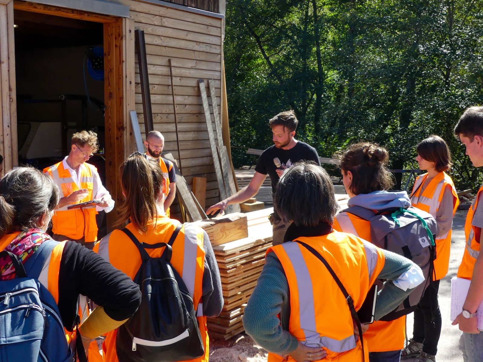 ENSAL - 2021-2022 - Projet Brou - Visite en scierie