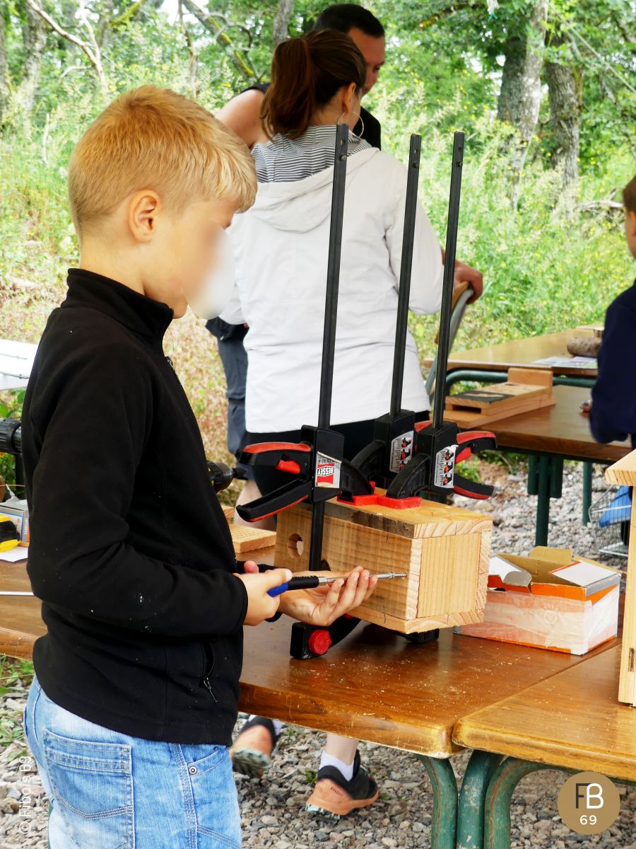 Fabrication de nichoir à mésange