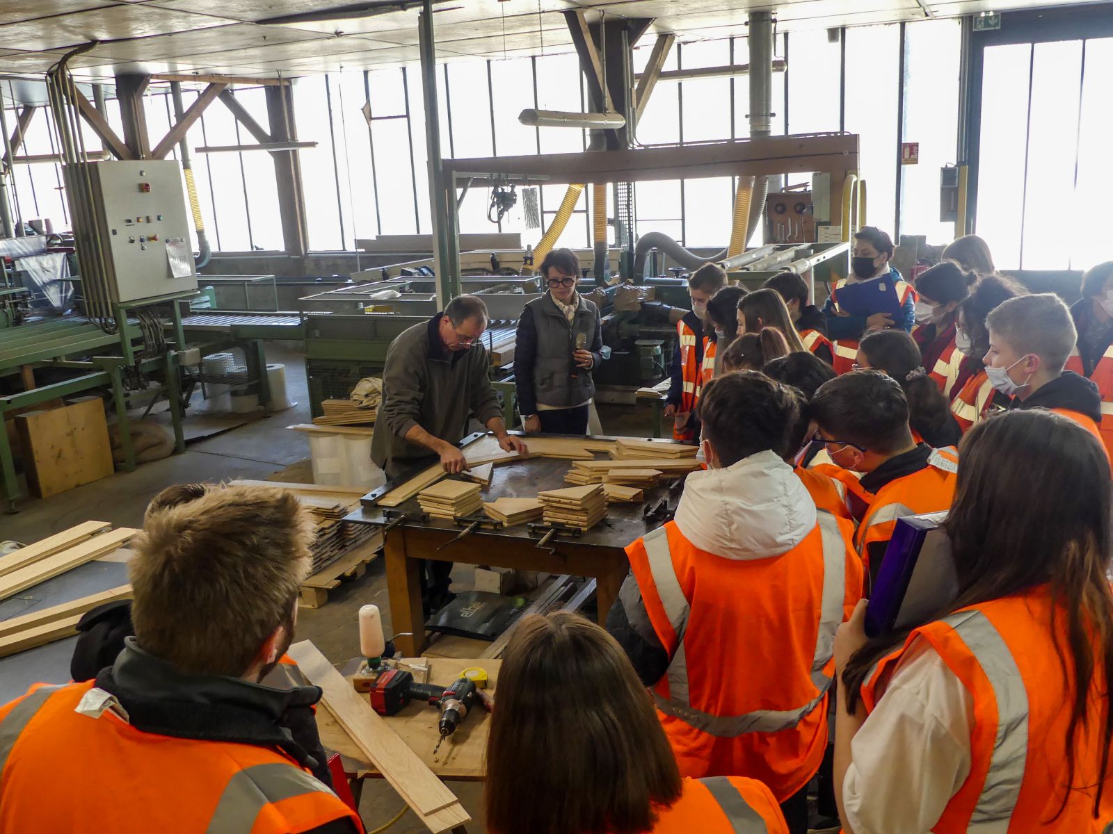 Visite d'une parqueterie - 2022