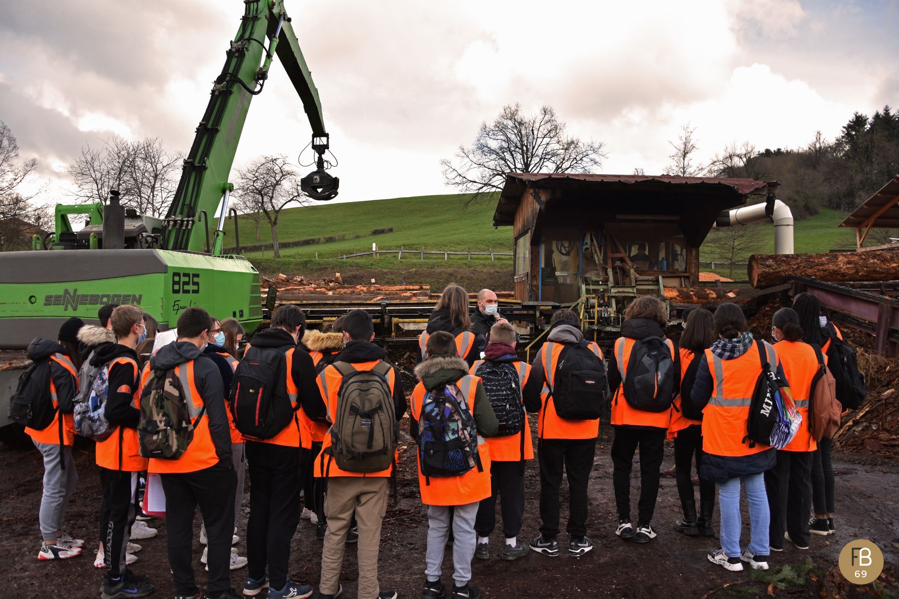 Visite d'une scierie - 2021